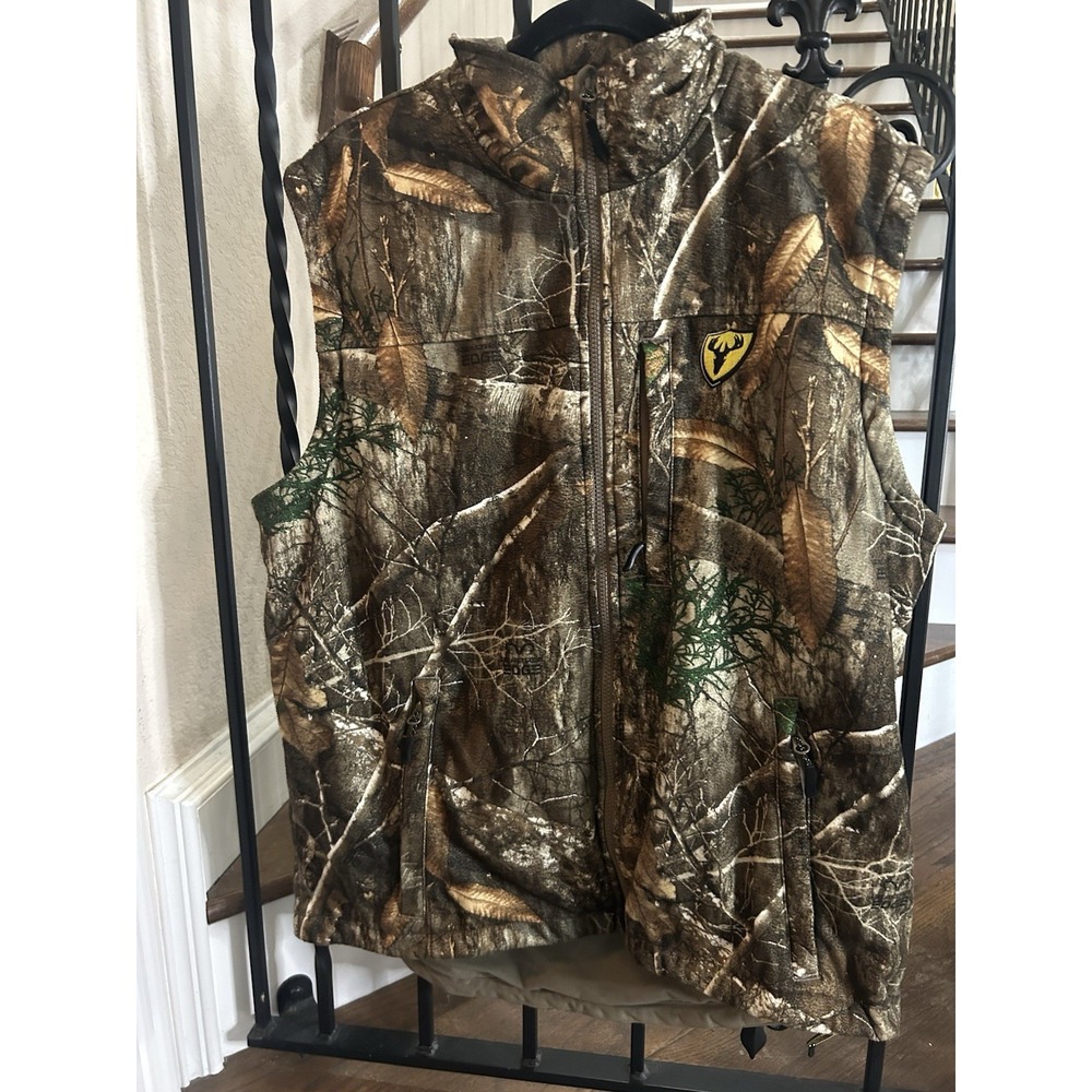 Men's Size XL Blocker Outdoors Shield Series Wooltex Camo Hunting Vest